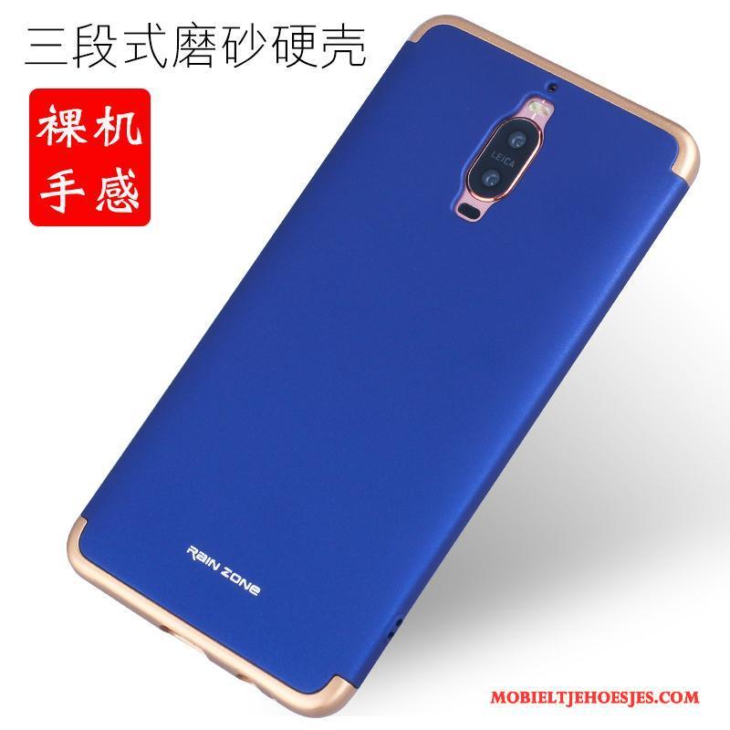 Huawei Mate 9 Pro Omlijsting Bescherming Hoesje Trend Zwart Telefoon Metaal