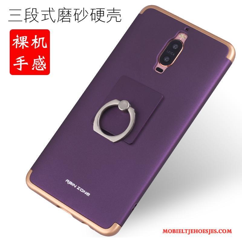 Huawei Mate 9 Pro Purper Hoes Trend Bescherming Hoesje Telefoon