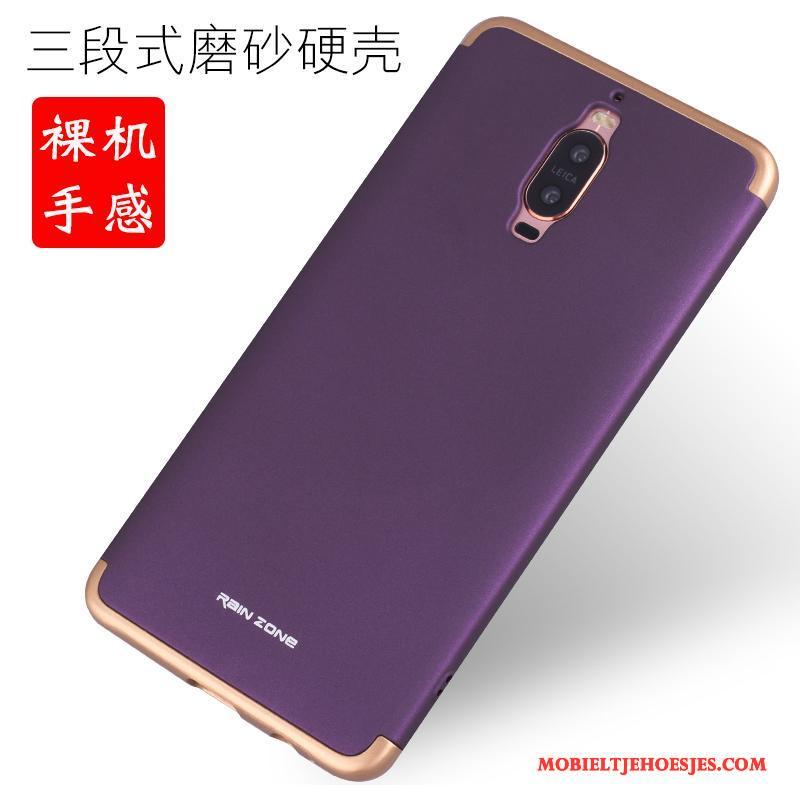 Huawei Mate 9 Pro Purper Hoes Trend Bescherming Hoesje Telefoon