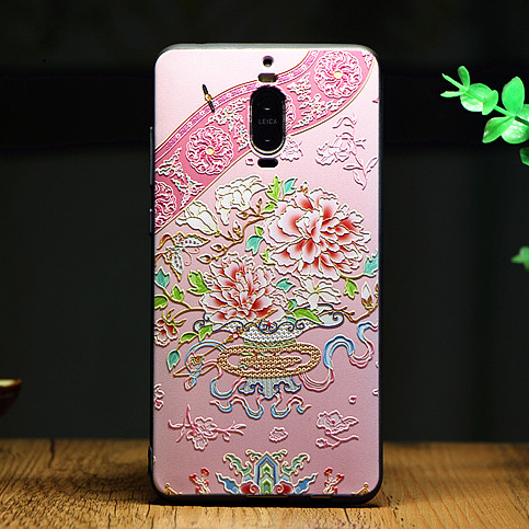 Huawei Mate 9 Pro Reliëf Mobiele Telefoon All Inclusive Hoesje Hanger Kleur Dun