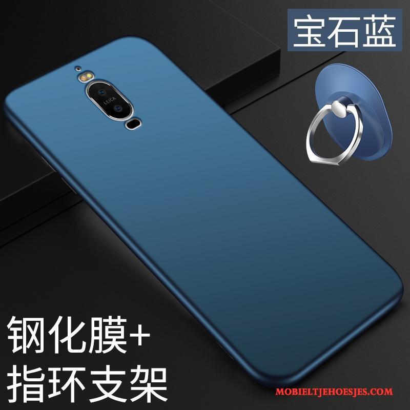 Huawei Mate 9 Pro Roze Bescherming Hoesje Telefoon Dun Siliconen Zacht Schrobben