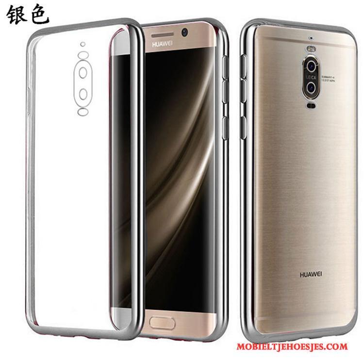 Huawei Mate 9 Pro Roze Siliconen Bescherming Hoes Zacht Hoesje Telefoon