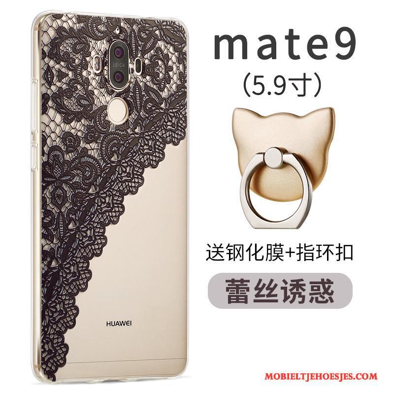 Huawei Mate 9 Scheppend Persoonlijk Roze Hoes Hoesje Telefoon Anti-fall All Inclusive