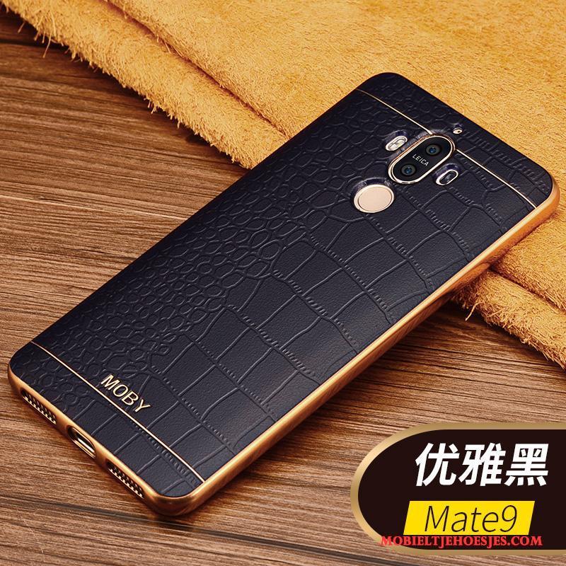 Huawei Mate 9 Siliconen Mobiele Telefoon Anti-fall Hoesje Telefoon Bedrijf Bescherming Plating