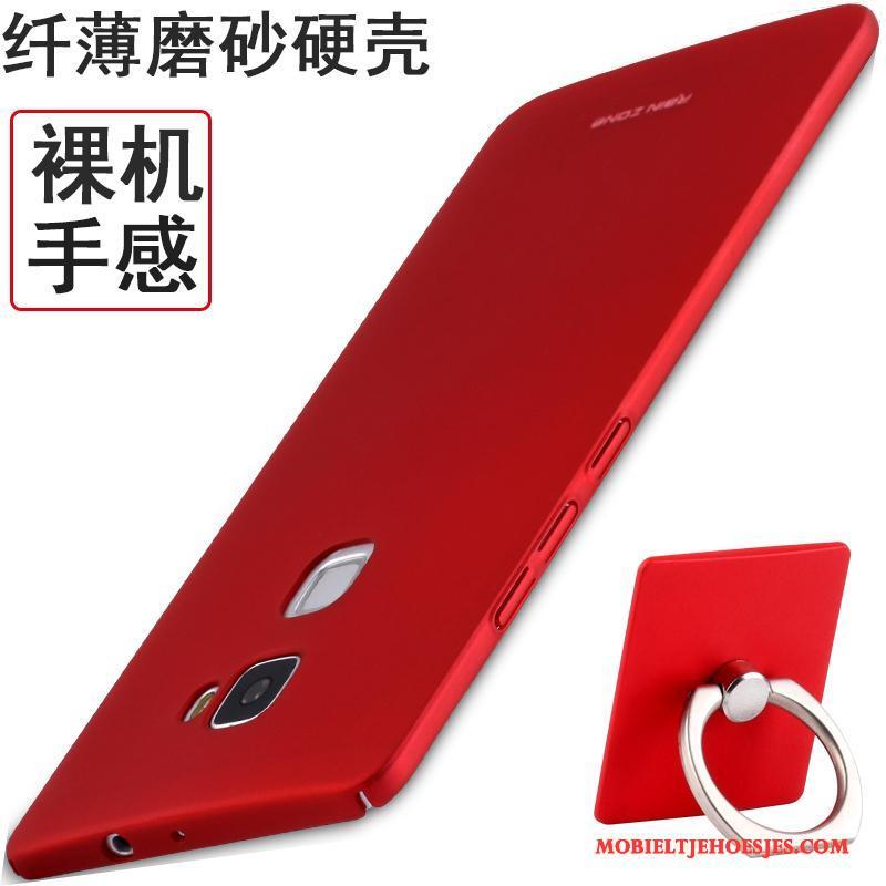 Huawei Mate S All Inclusive Rood Anti-fall Hoesje Telefoon Schrobben Siliconen Dun