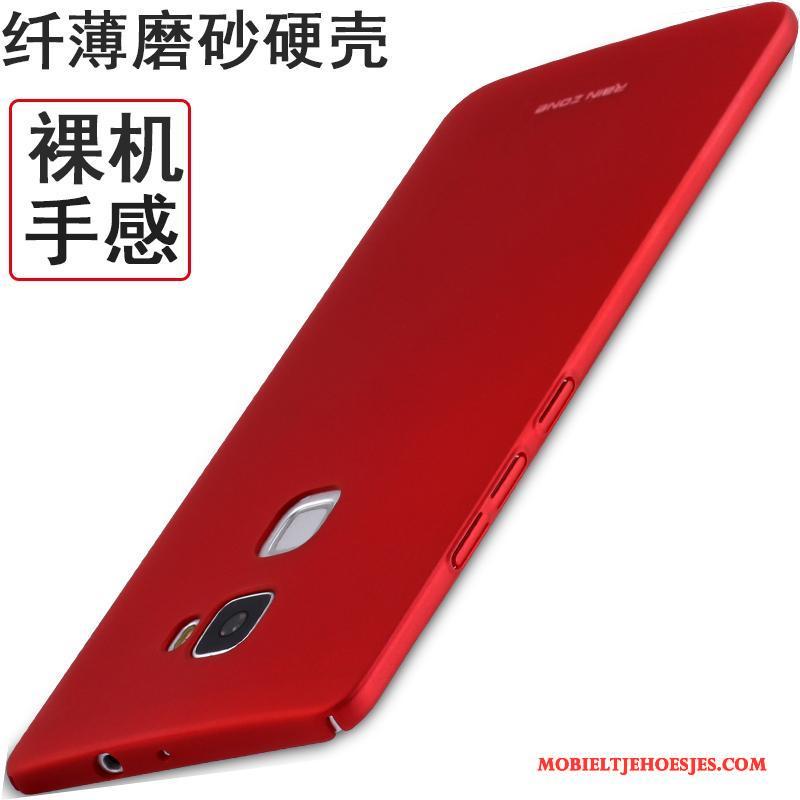 Huawei Mate S All Inclusive Rood Anti-fall Hoesje Telefoon Schrobben Siliconen Dun