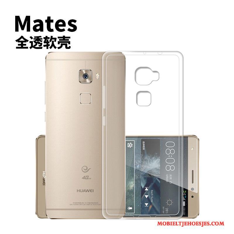 Huawei Mate S Bescherming Siliconen Rose Goud Anti-fall All Inclusive Hoesje Zacht