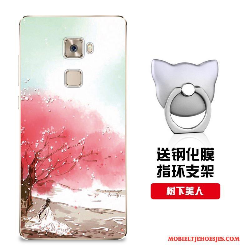 Huawei Mate S Pas Bescherming Hoes Anti-fall Hoesje Telefoon Patroon Zacht