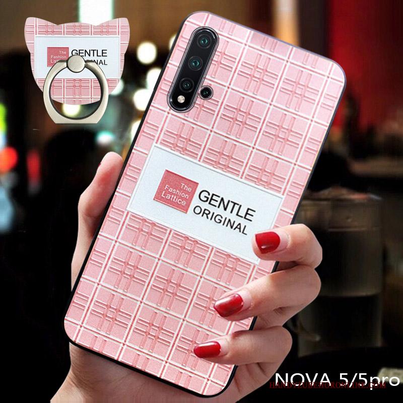 Huawei Nova 5t Dun Zacht Hoesje Telefoon Trend Bescherming Scheppend Lovers