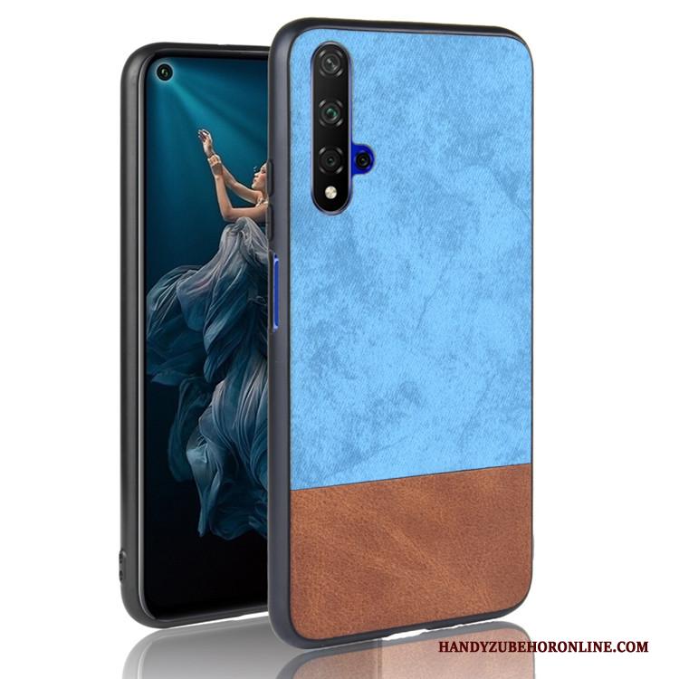 Huawei Nova 5t Hoesje Bescherming Zwart Gemengde Kleuren Telefoon Trend All Inclusive