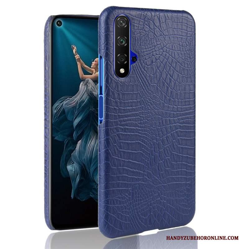 Huawei Nova 5t Mobiele Telefoon Hard Hoesje Telefoon Blauw Schrobben Lichte En Dun