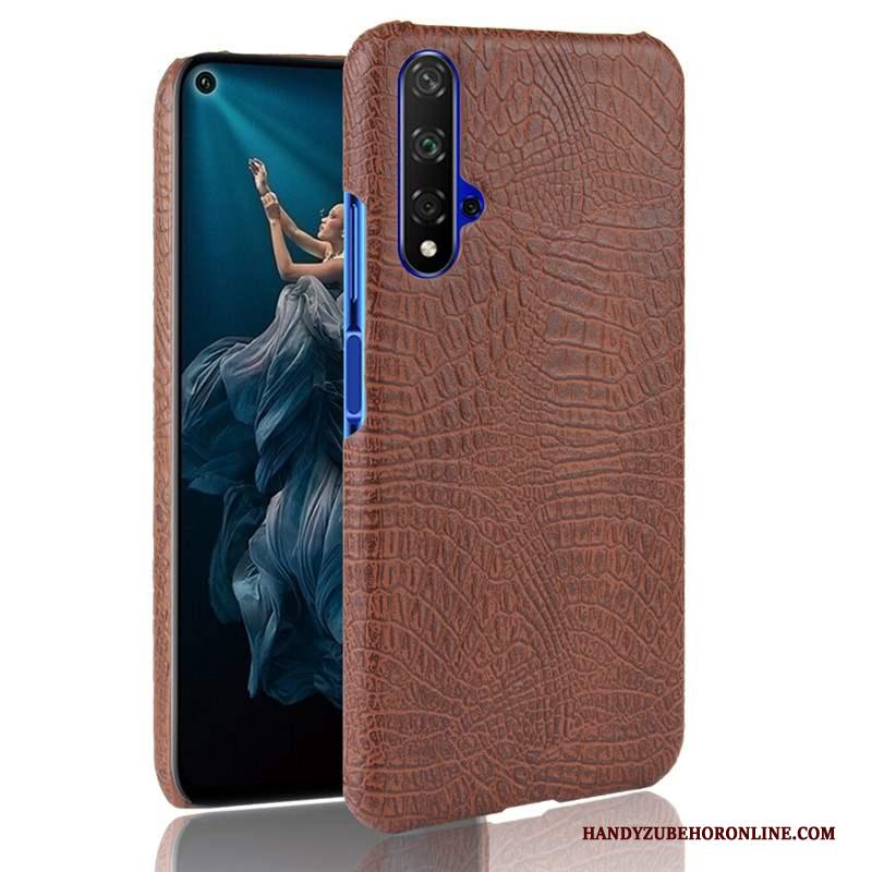 Huawei Nova 5t Mobiele Telefoon Hard Hoesje Telefoon Blauw Schrobben Lichte En Dun