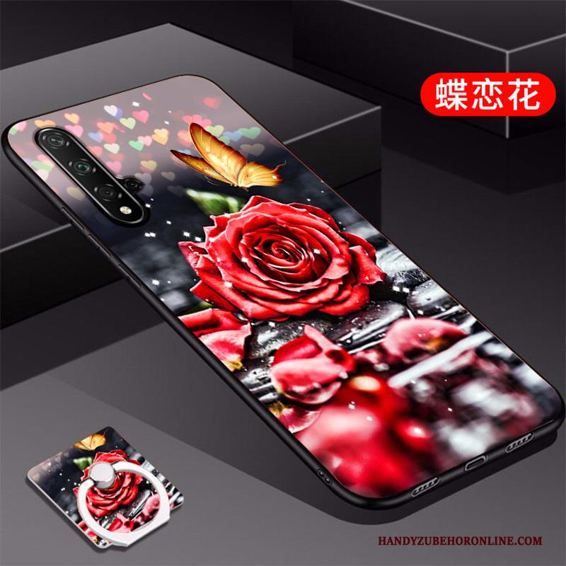 Huawei Nova 5t Nieuw Trendy Merk Bescherming Rood Hoes Hoesje Telefoon Mode