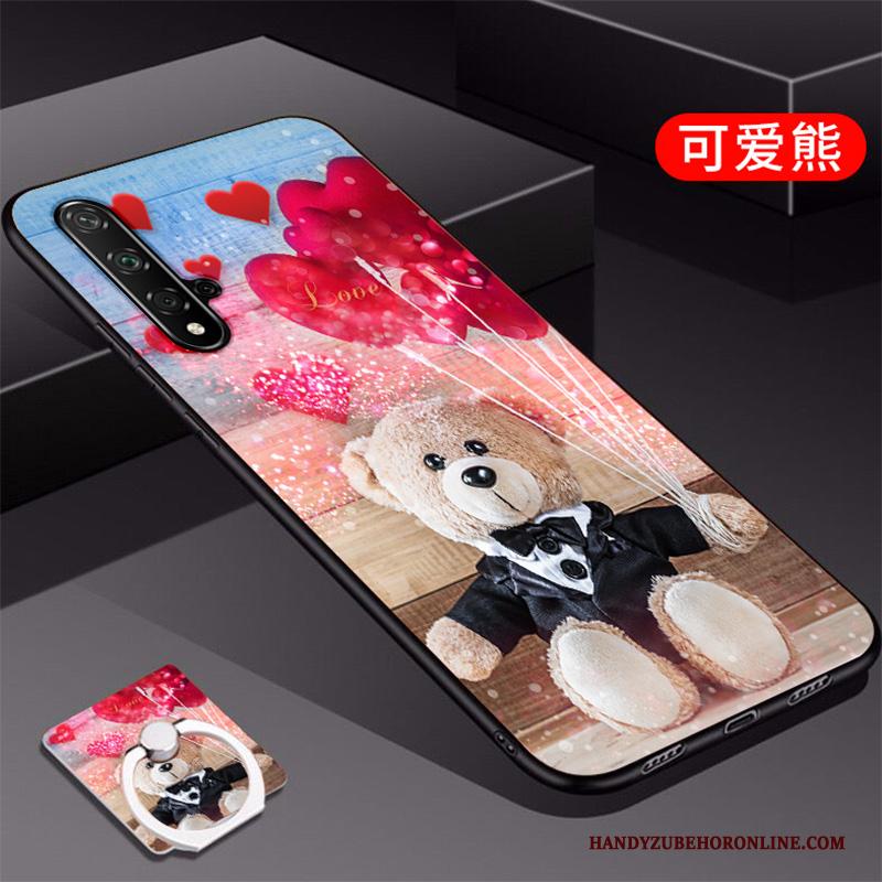 Huawei Nova 5t Nieuw Trendy Merk Bescherming Rood Hoes Hoesje Telefoon Mode