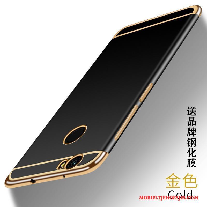 Huawei Nova Anti-fall Siliconen Zilver Hoes Bescherming Zacht Hoesje Telefoon