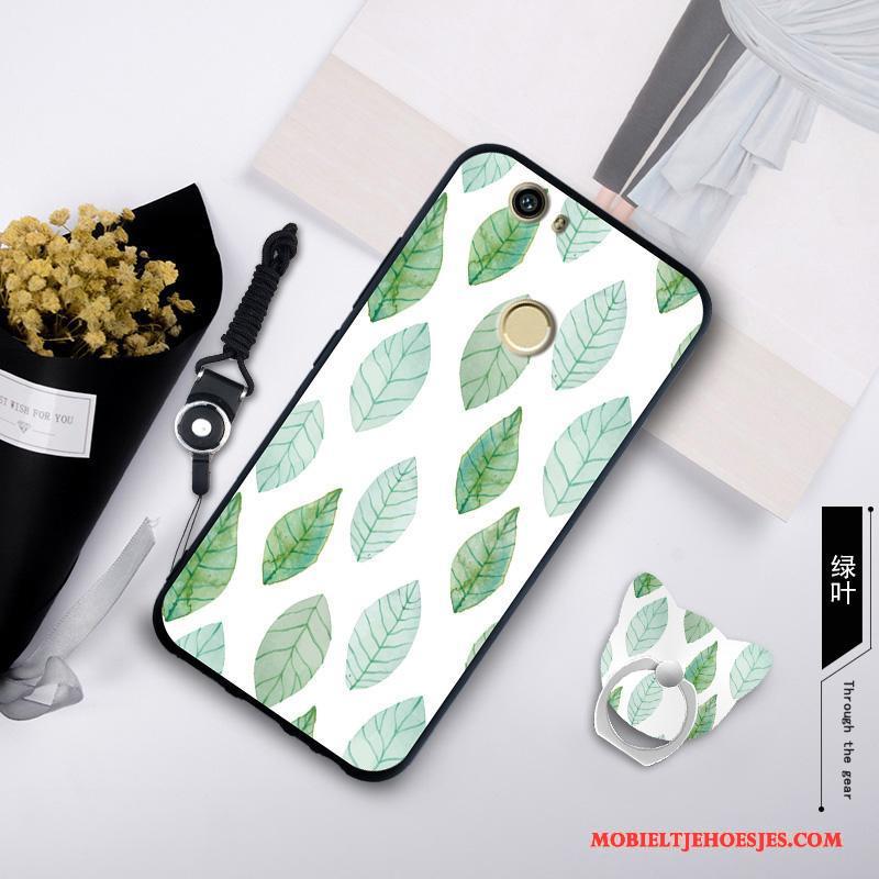 Huawei Nova Bescherming All Inclusive Hoes Zacht Hoesje Scheppend Groen