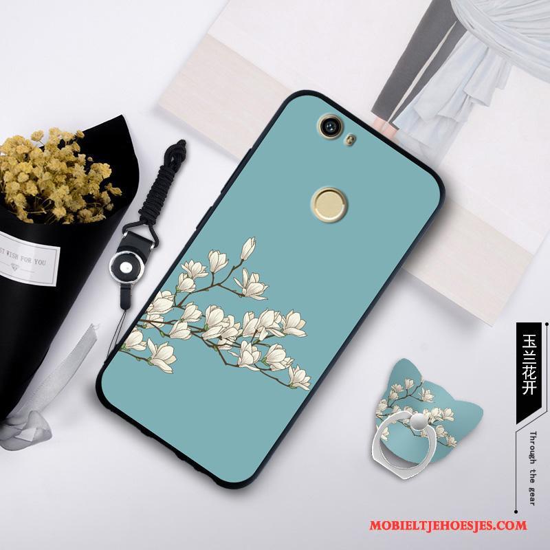 Huawei Nova Bescherming All Inclusive Hoes Zacht Hoesje Scheppend Groen