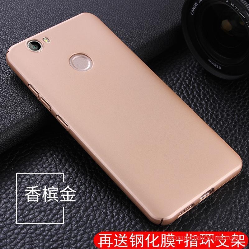 Huawei Nova Goud Anti-fall Hoesje Telefoon Hard Dun Trend Schrobben