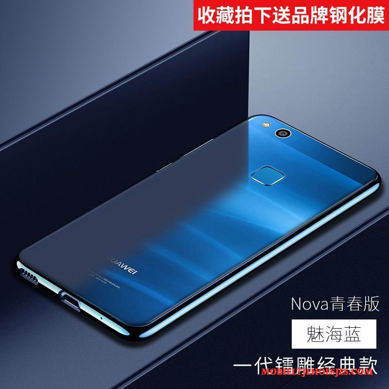 Huawei Nova Hoes Hoesje Telefoon Siliconen Zacht Jeugd Anti-fall Bescherming