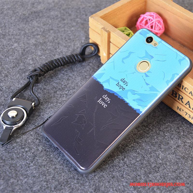 Huawei Nova Hoesje Zacht Lovers Hanger Hoes Anti-fall Bescherming Siliconen