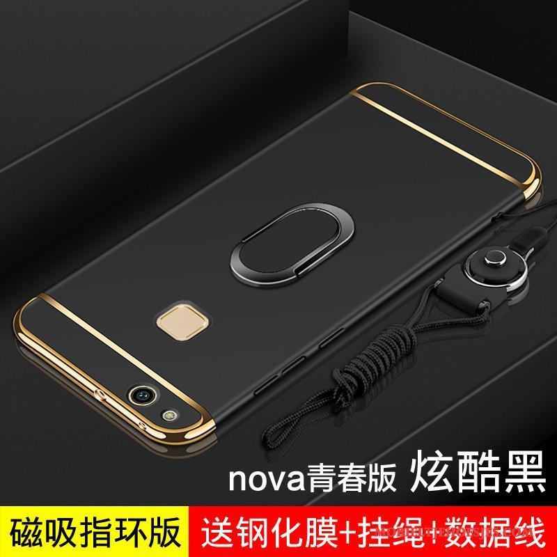 Huawei Nova Jeugd Hoes Hoesje All Inclusive Goud Bescherming Hard