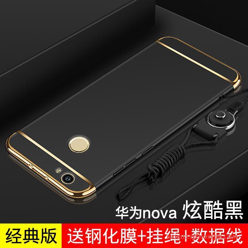 Huawei Nova Jeugd Hoes Hoesje All Inclusive Goud Bescherming Hard