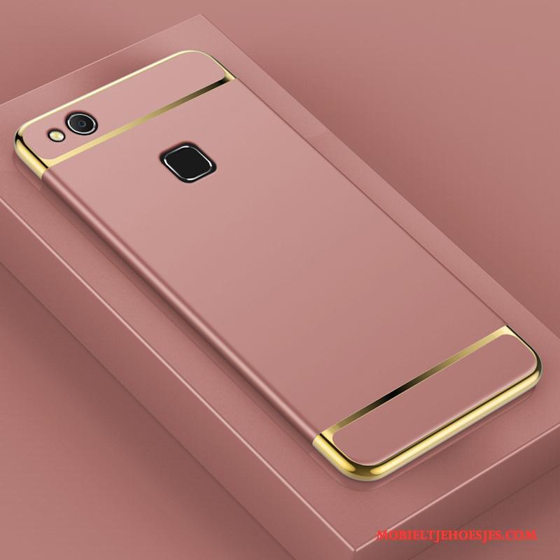 Huawei Nova Mobiele Telefoon Anti-fall Hoes Schrobben Zilver Eenvoudige Hoesje