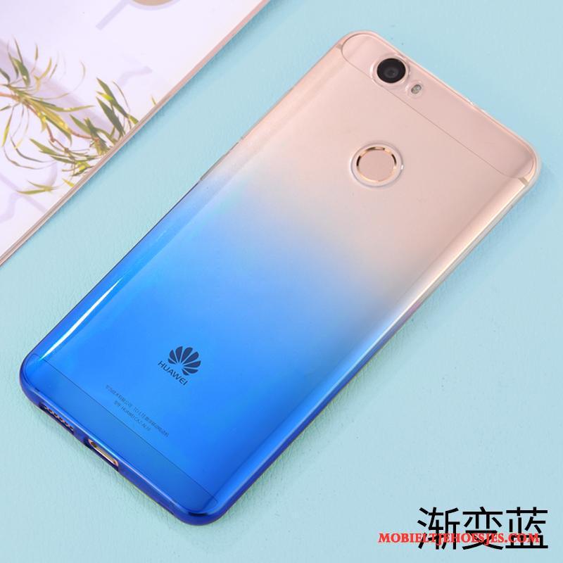 Huawei Nova Siliconen Scheppend Verloop Zacht Trend Hoesje Telefoon Bescherming