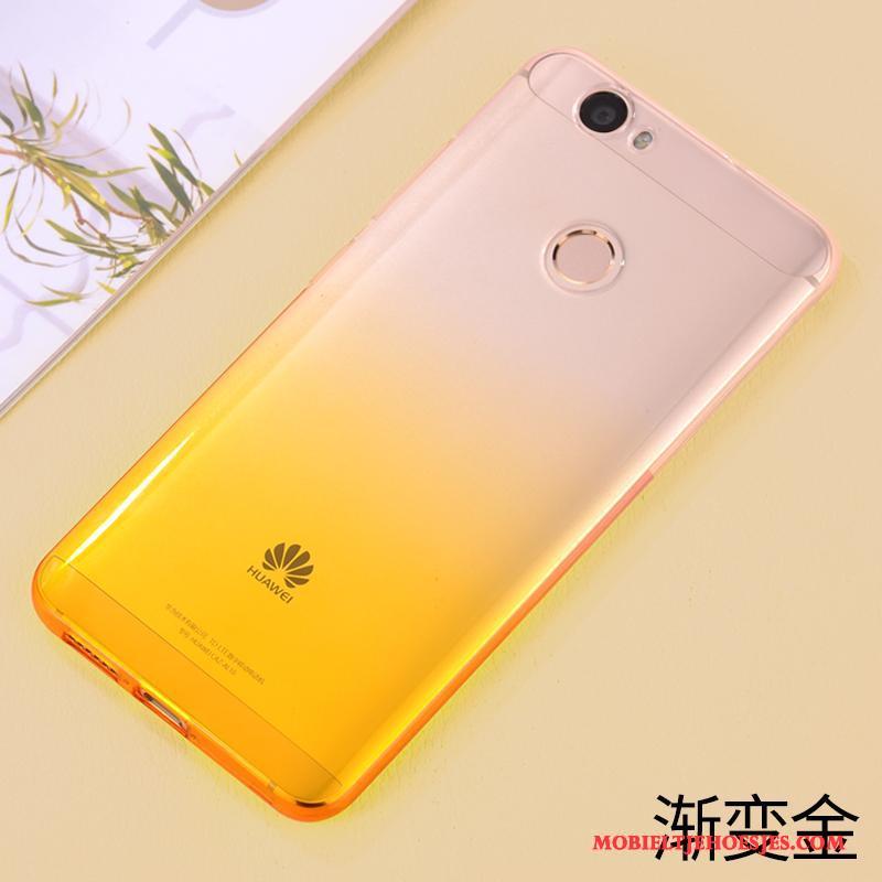 Huawei Nova Siliconen Scheppend Verloop Zacht Trend Hoesje Telefoon Bescherming