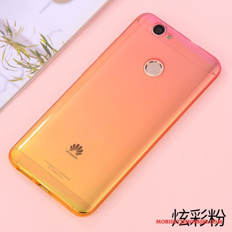 Huawei Nova Siliconen Scheppend Verloop Zacht Trend Hoesje Telefoon Bescherming