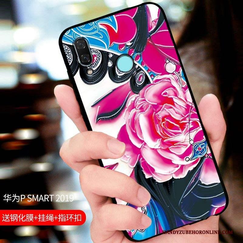 Huawei P Smart 2019 All Inclusive Schrobben Bescherming Hoes Pas Zwart Hoesje Telefoon