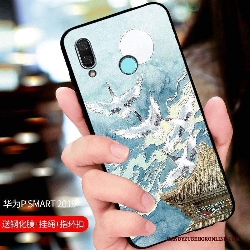 Huawei P Smart 2019 All Inclusive Schrobben Bescherming Hoes Pas Zwart Hoesje Telefoon