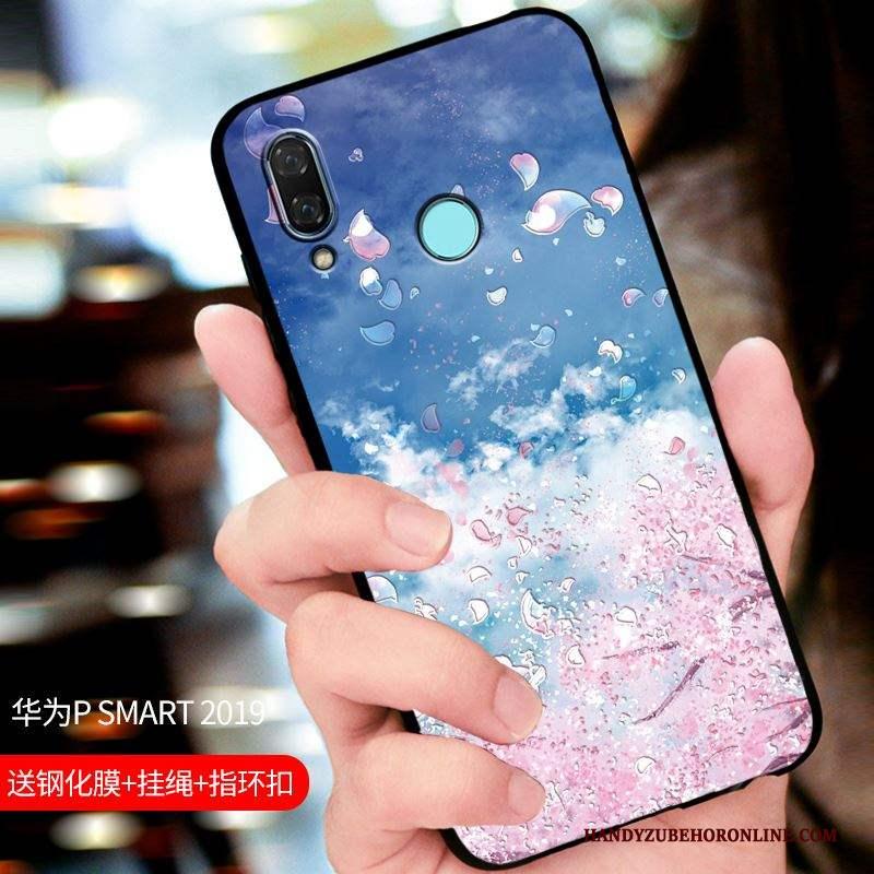 Huawei P Smart 2019 All Inclusive Schrobben Bescherming Hoes Pas Zwart Hoesje Telefoon