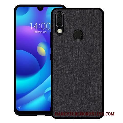 Huawei P Smart 2019 Hoes All Inclusive Hoesje Doek Zacht Bescherming Patroon