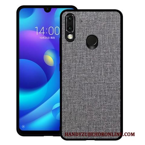 Huawei P Smart 2019 Hoes All Inclusive Hoesje Doek Zacht Bescherming Patroon