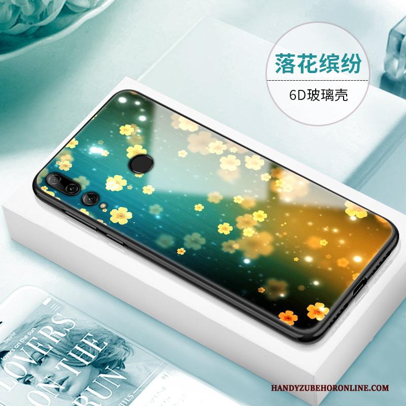 Huawei P Smart+ 2019 Scheppend Persoonlijk Siliconen Hoes Donkerblauw Hoesje Telefoon All Inclusive