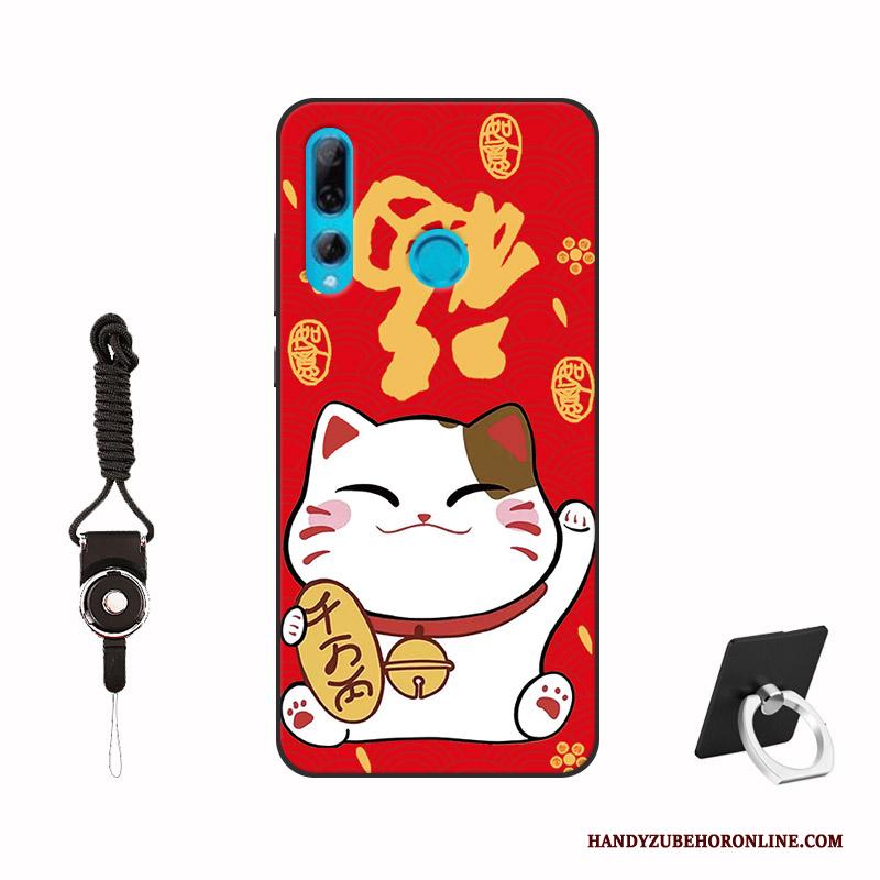 Huawei P Smart+ 2019 Tempereren Hoesje Telefoon Skärmskydd Patroon Mobiele Telefoon Nacht