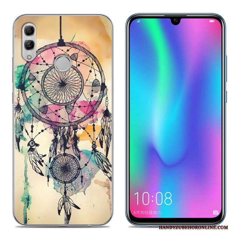 Huawei P Smart 2019 Zacht Mobiele Telefoon Purper Hoesje Telefoon Jeugd