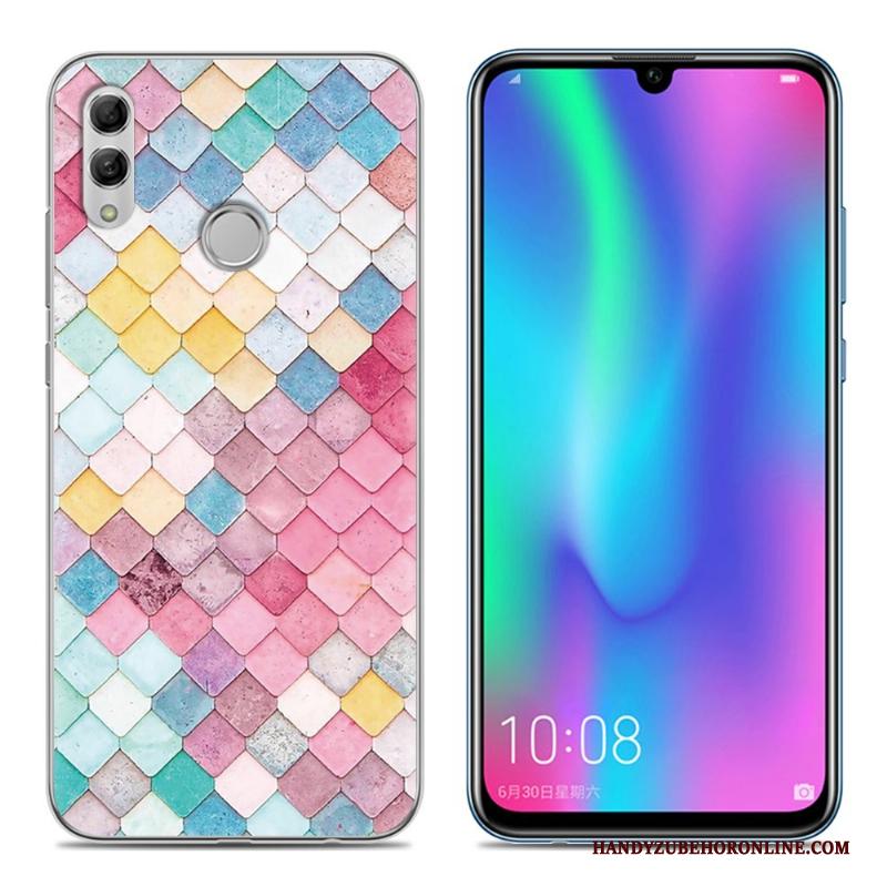 Huawei P Smart 2019 Zacht Mobiele Telefoon Purper Hoesje Telefoon Jeugd