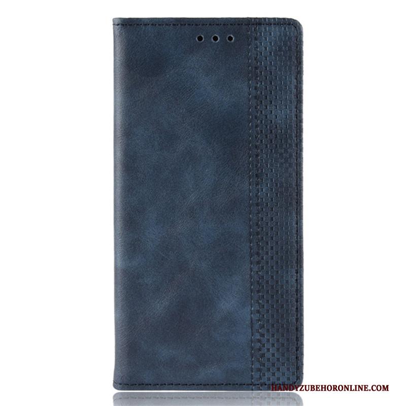 Huawei P Smart 2020 Hoesje Telefoon Donkerblauw Folio Bescherming Magneet Sluit Leren Etui