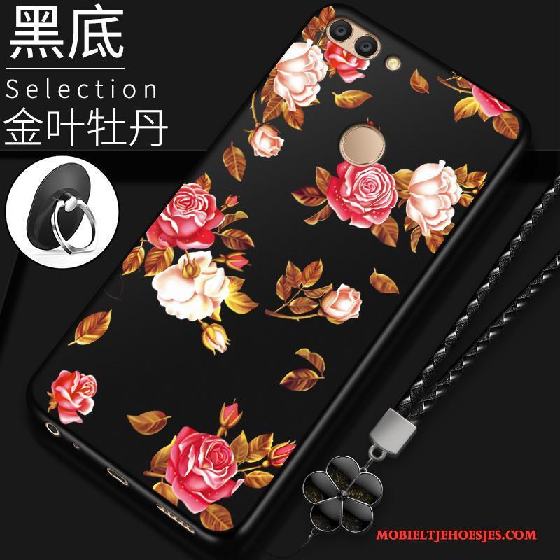 Huawei P Smart Bescherming Zwart Hoes Hoesje Telefoon All Inclusive Original Zacht