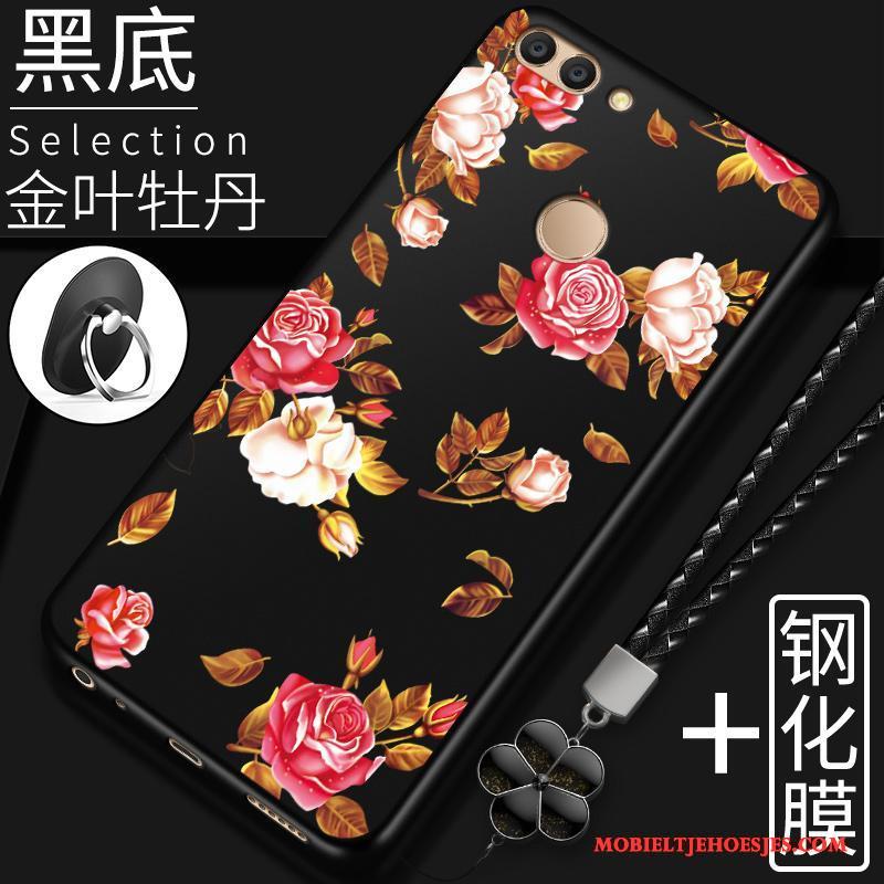 Huawei P Smart Bescherming Zwart Hoes Hoesje Telefoon All Inclusive Original Zacht