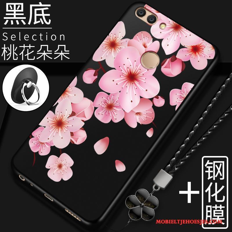 Huawei P Smart Bescherming Zwart Hoes Hoesje Telefoon All Inclusive Original Zacht