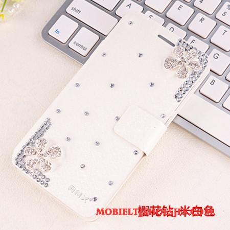 Huawei P Smart Clamshell Hoes Bescherming Hoesje Telefoon Leren Etui Lichtblauw Anti-fall