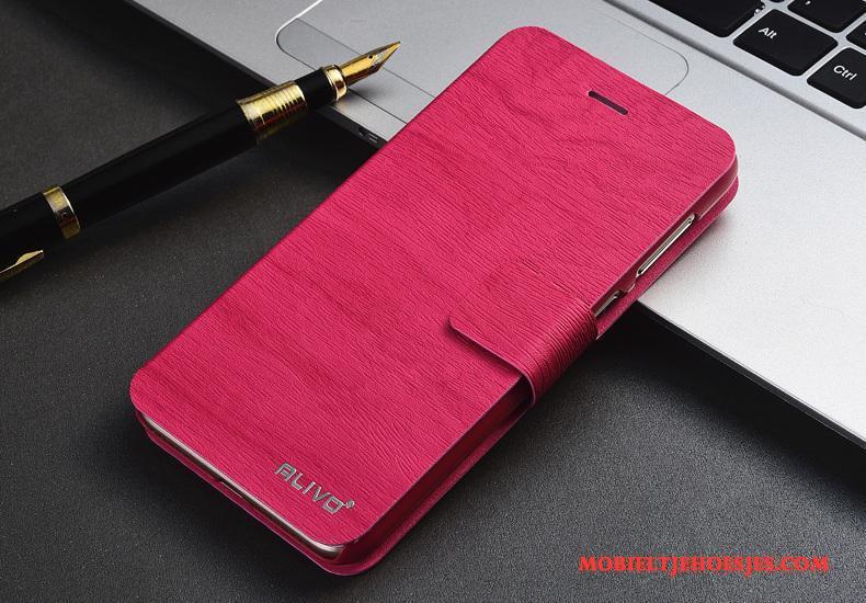 Huawei P Smart Folio Leren Etui Zwart Hoesje Telefoon Bescherming