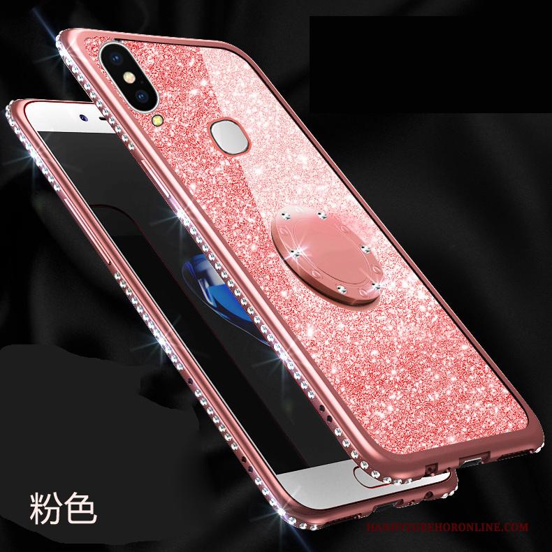 Huawei P Smart+ Hoes Hoesje All Inclusive Anti-fall Telefoon Zacht Roze