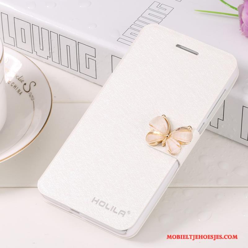 Huawei P Smart Hoes Hoesje Telefoon Folio Leren Etui Anti-fall Lichtblauw Bescherming