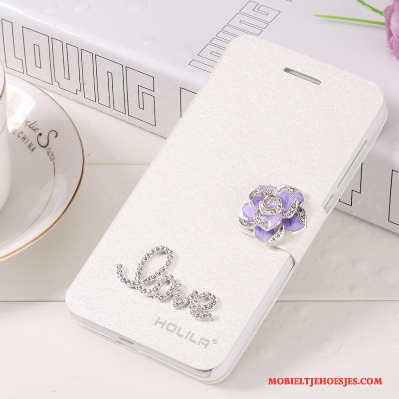 Huawei P Smart Hoes Hoesje Telefoon Folio Leren Etui Anti-fall Lichtblauw Bescherming