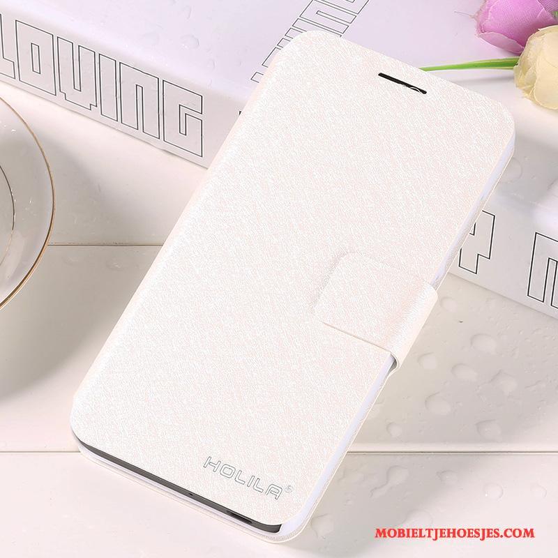 Huawei P Smart Hoes Hoesje Telefoon Folio Leren Etui Anti-fall Lichtblauw Bescherming