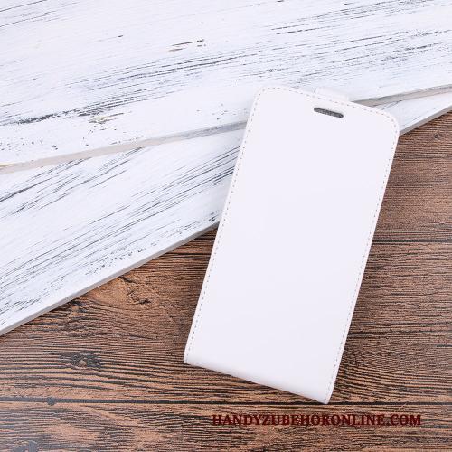 Huawei P Smart+ Hoes Rood Bescherming Hoesje Telefoon Folio Leren Etui
